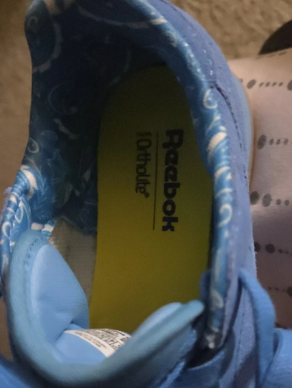 Reebok Kids Lace-Up Sneakers in Blue